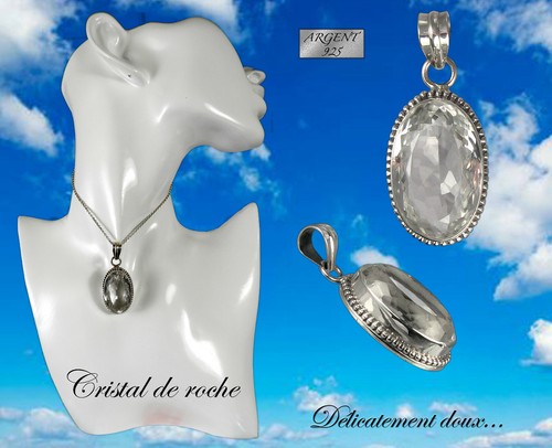 Superbe pendentif argent - superbe,