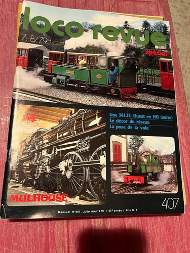 Loco revue 407 magazine - loco,