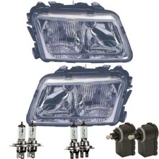 Kit De Phares Pour Audi A3 8L1 09.96-05.03 H4/H7 Inclus. OSRAM Inclus. Moteur