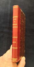 Livre ancien L'ami du médecin 1909 recueil sur la diététique et les champignons