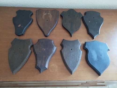 Lot ecussons bois - lot, pour