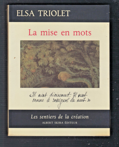 Elsa triolet mise - la,