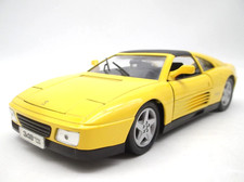 ✅Voiture 1/18 Ferrari 348 TS Jaune Yellow 1:18 Maisto Model Diecast Car