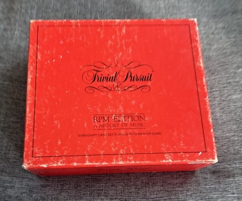 Trivial pursuit rpm edition - pursuit, a