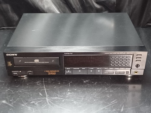 Sony cdp 227esd vintage - sony, es