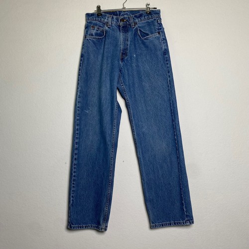 Vtg orange tab levis 505 - orange,