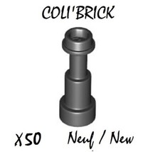 Lego 64644 - 50x longue vue / Minifig utensil telescope - Noir / black - NEW