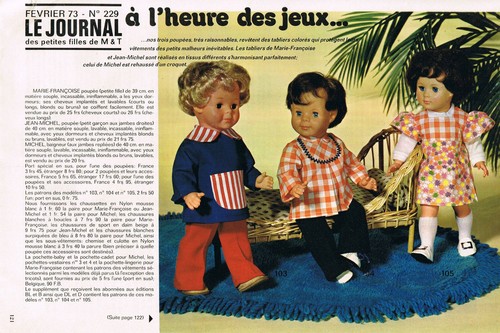 Page poupée françoise - ▬►page,