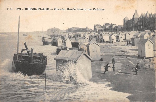 Cpa berck plage - cpa, 62