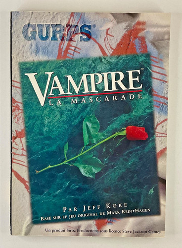 Gurps vampire la mascarade - gurps,