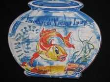 1957 - L'AVENTURE DE MONSIEUR LACARPE EN FORME D'AQUARIUM livre ancien d'enfants