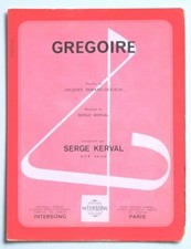 Partition vintage sheet music