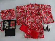 Kimono + bento pour poupée Kinra girl Japonaise