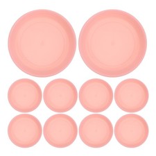  Bac Plante Plateau De Fond Pot À Fleurs Soucoupes Végétales Pour L'extérieur