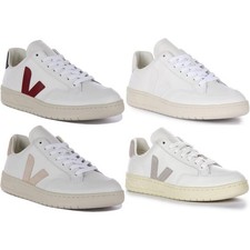 Veja V-12 Cuir Léger Logo