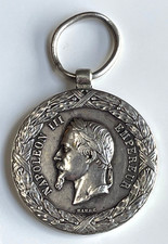 Médaille commémorative Expédition Mexique Napoléon III 1862-63