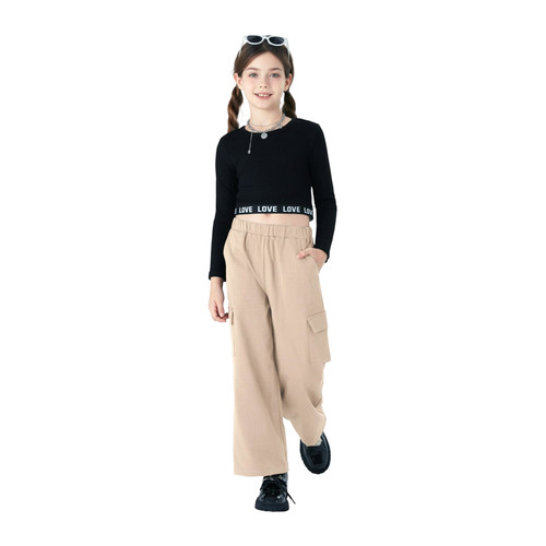 Ensemble pièces fille crop - 2,