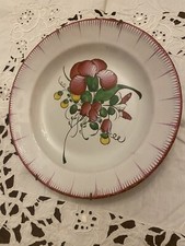 Assiette ancienne, décorée