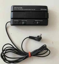 MICRO Aiwa Zoom Condenser Microphone CM-Z32 IDEAL POUR Olympus Pearlcorder