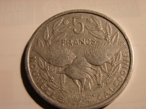 Nouvelle caledonie 5 francs - nouvelle,