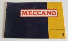 Ancien Livret de  MECCANO  N°