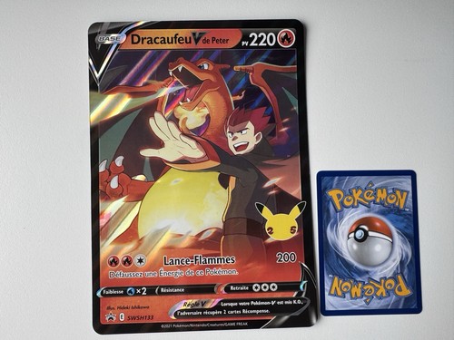 Carte pokemon ans dracaufeu - pokemon, 25