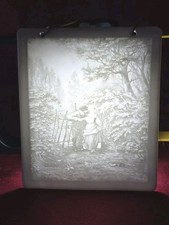 LITHOPHANIE ancienne