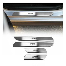 Couverture de Seuil de porte pour Peugeot 3008 2017-2025 acier inox chromé 4 Pcs