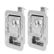 2 Sets Serrure Coffre Camion