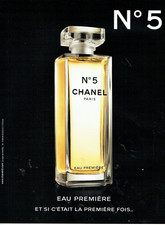 Publicité Advertising 07 24  2009   Chanel n°5  eau première  fois  parfum