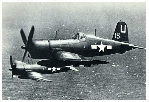 Carte postale militaire vought - militaire,