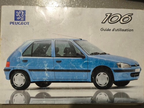 Peugeot 106 guide manuel - manuel, de
