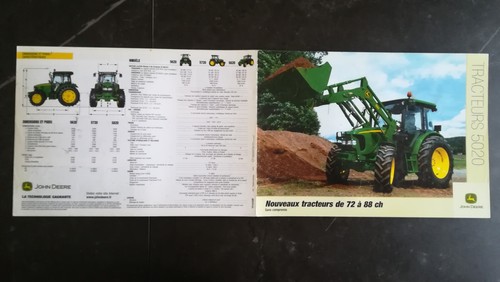 Brochure tracteur john deere - john,