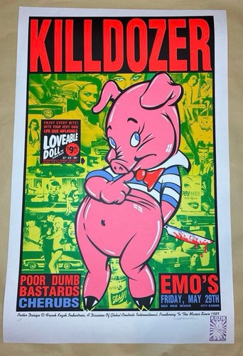 KOZIK KILLDOZER Silkscreen