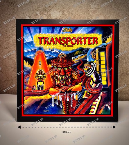 Backglass art pinball flipper - art,