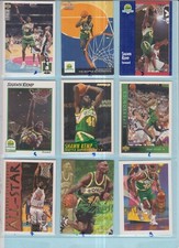 KEMP Shawn Basketball upper deck fleer NBA basket panini 1 carte à choisir
