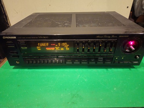 Pioneer vsx 3800 audio - pioneer, video