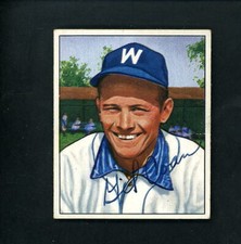 1950 Bowman SIGNED # 54 Gil