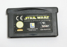 STAR WARS EPISODE II L'ATTAQUE DES CLONES JEU GBA NINTENDO GAME BOY ADVANCE EUR