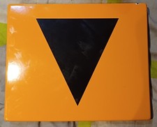 RATP / TCL - Metro - Repere d'arrêt - Plaque émaillée 