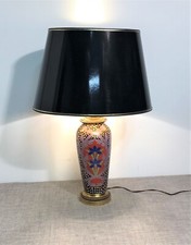Lampe en porcelaine de Limoges
