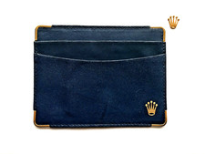 Rolex blue credit card holder - card,