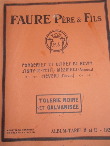 Catalogue fonderie faure - catalogue,