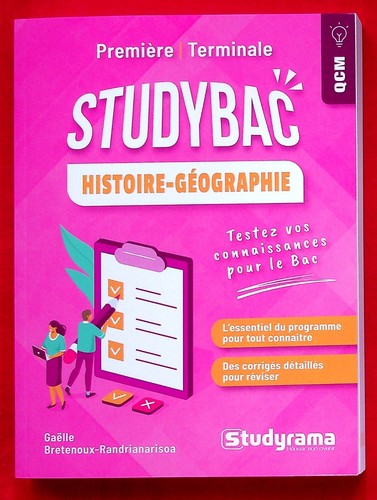 Studybac histoire geographie - histoire,