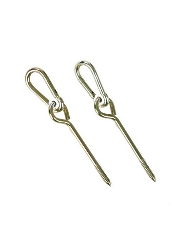 Crochets mousqueton vis - crochets,