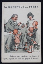 Carte postale publicitaire LE