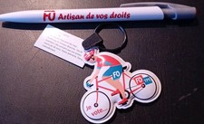 Lot 2 objets FO Tour de France