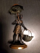 Porte Aiguilles Plomb De Nuremberg Serviteur Nubien Napoleon III