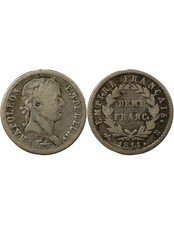 France Napoléon I - 1/2 Franc Argent, Empire - 1811 B Rouen