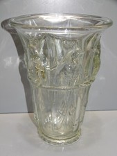 Vase art deco tronconique - -,